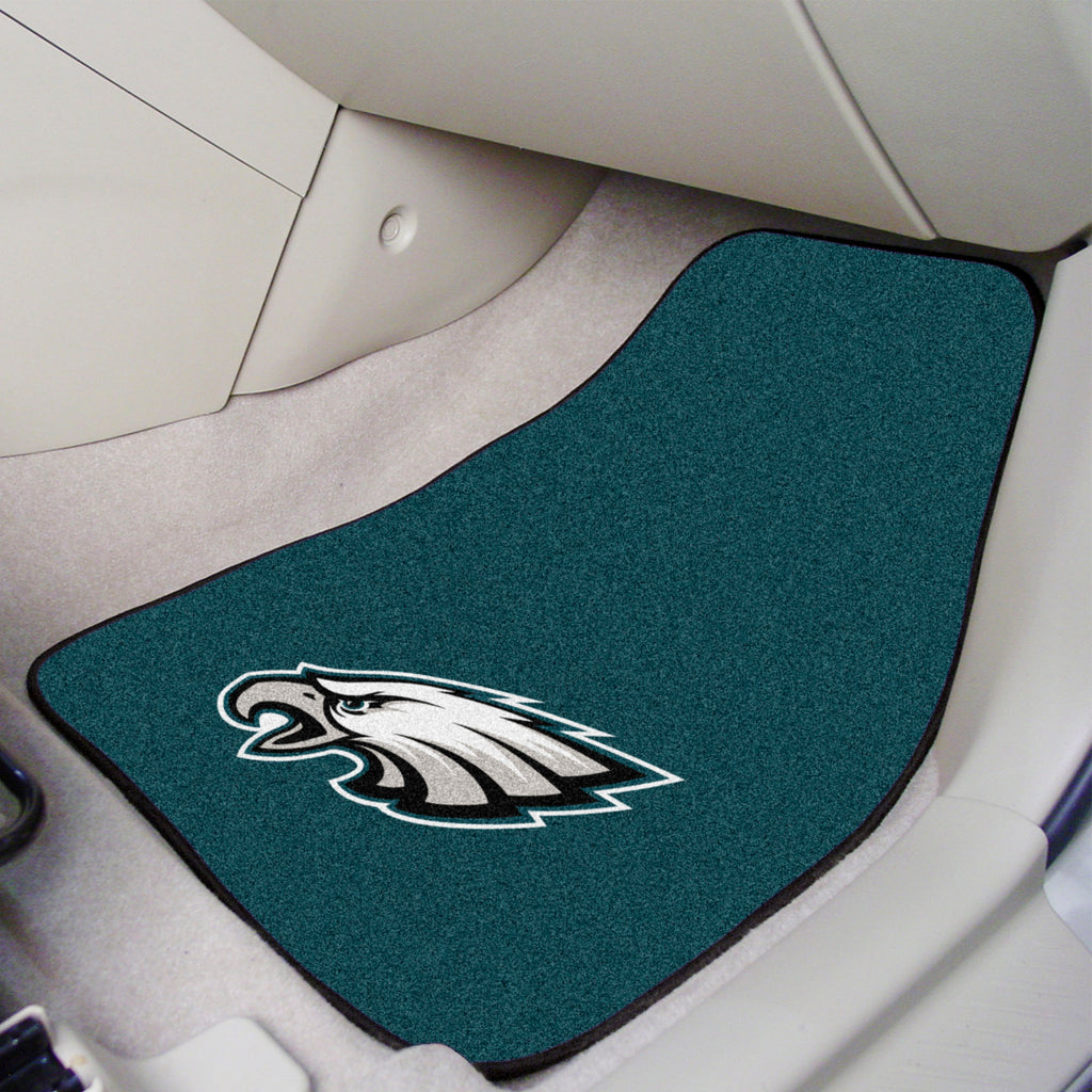 NFL - Philadelphia Eagles 2-pc Carpet Car Mat Set