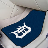 MLB - Detroit Tigers 2-pc Carpet Car Mat Set