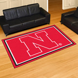 University of Nebraska 5x8 Rug