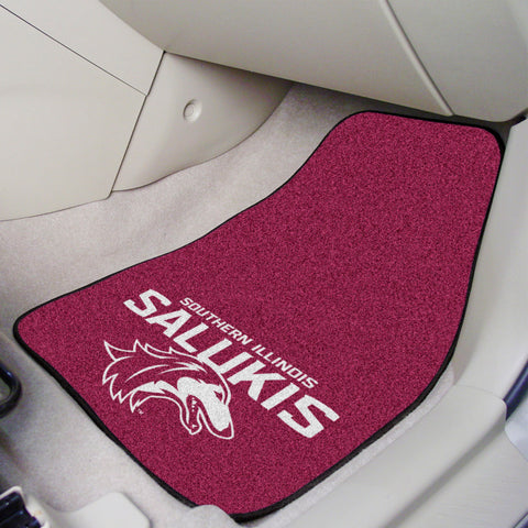 Southern Illinois University 2-pc Carpet Car Mat Set