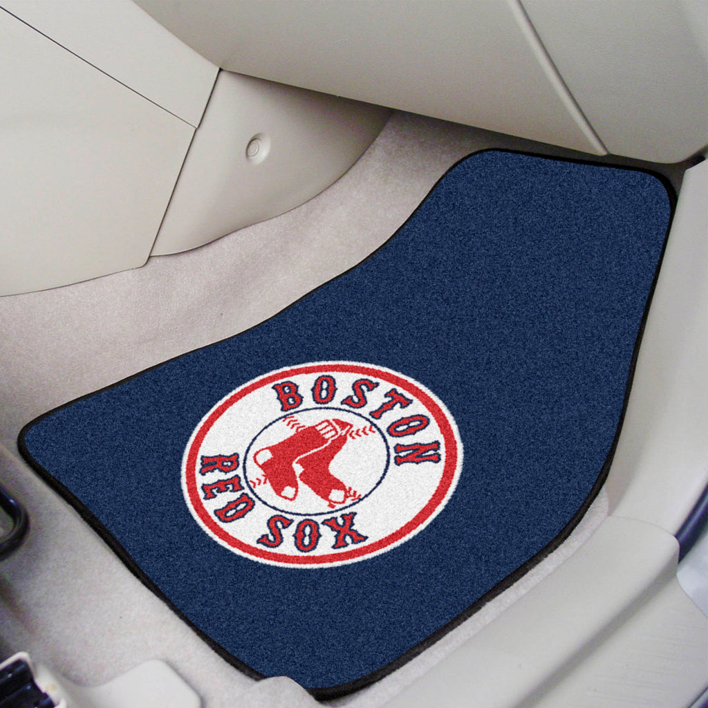 MLB - Boston Red Sox 2-pc Carpet Car Mat Set