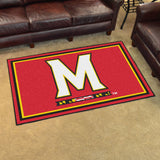 University of Maryland 4x6 Rug