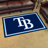 MLB - Tampa Bay Rays 4x6 Rug