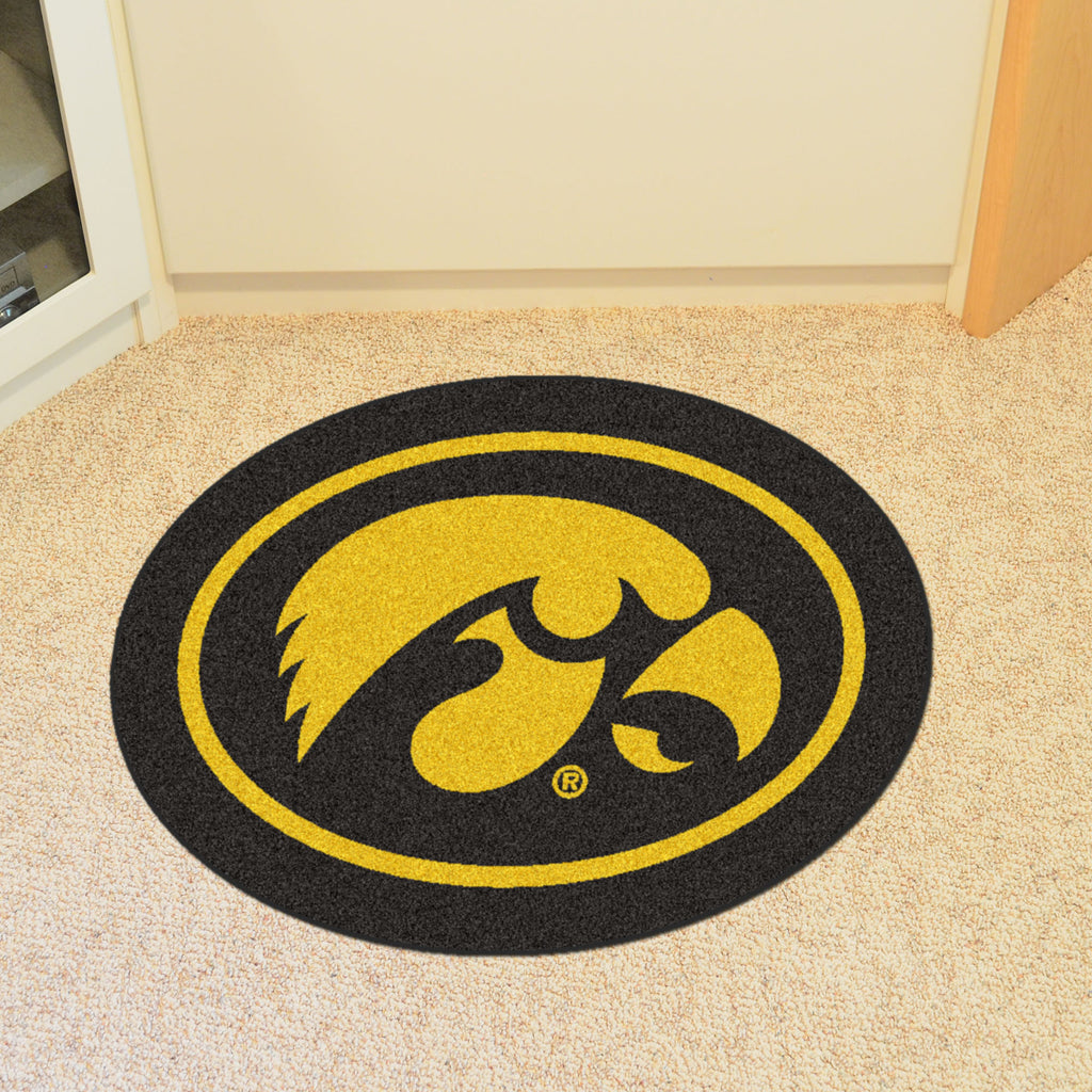 University of Iowa Mascot Mat