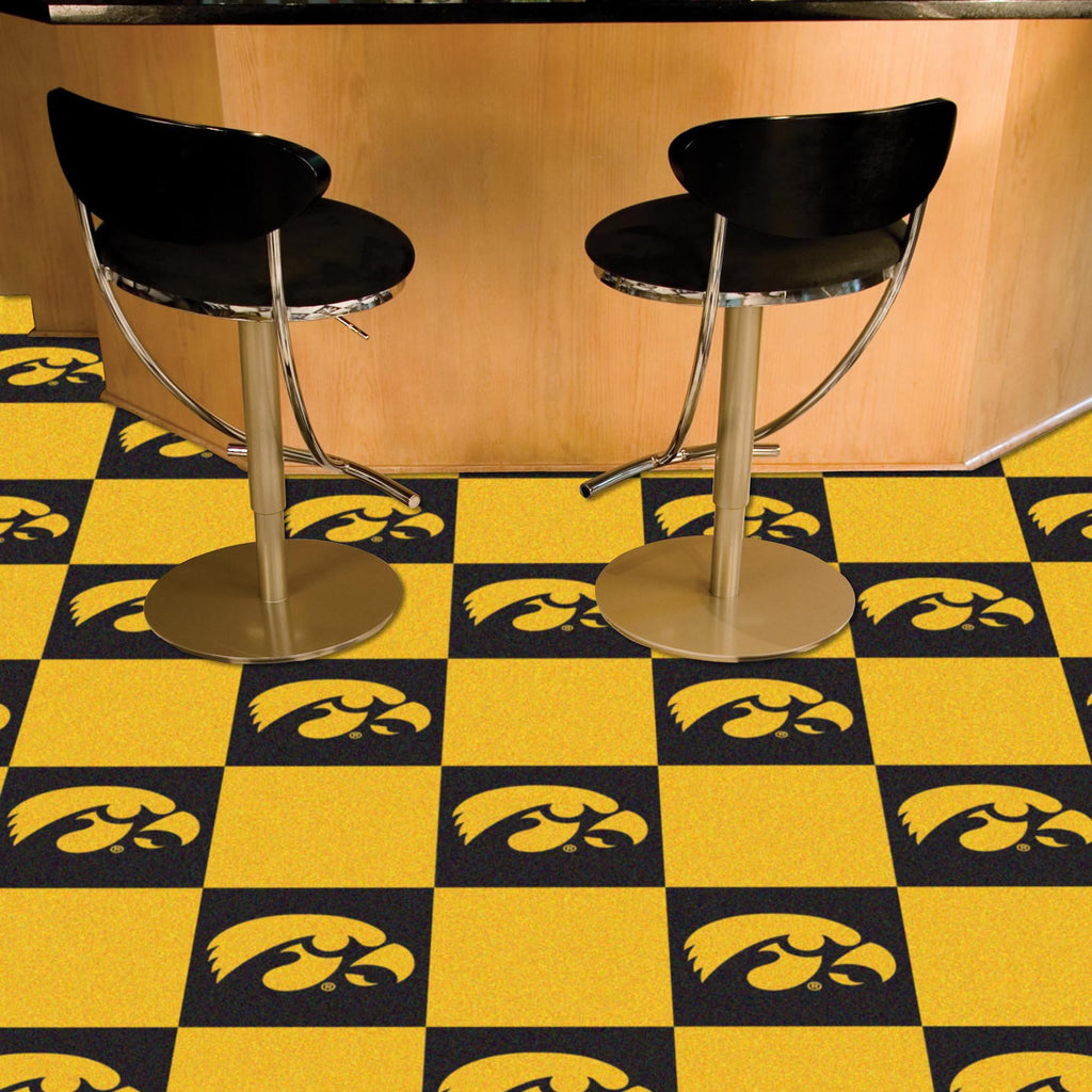 University of Iowa Team Carpet Tiles