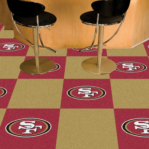 NFL - San Francisco 49ers Team Carpet Tiles