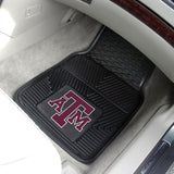 Texas A&M University 2-pc Vinyl Car Mat Set