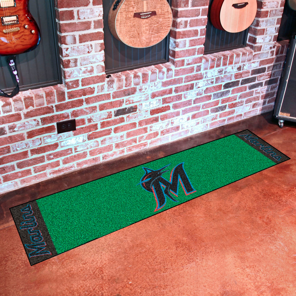 MLB - Miami Marlins Putting Green Mat