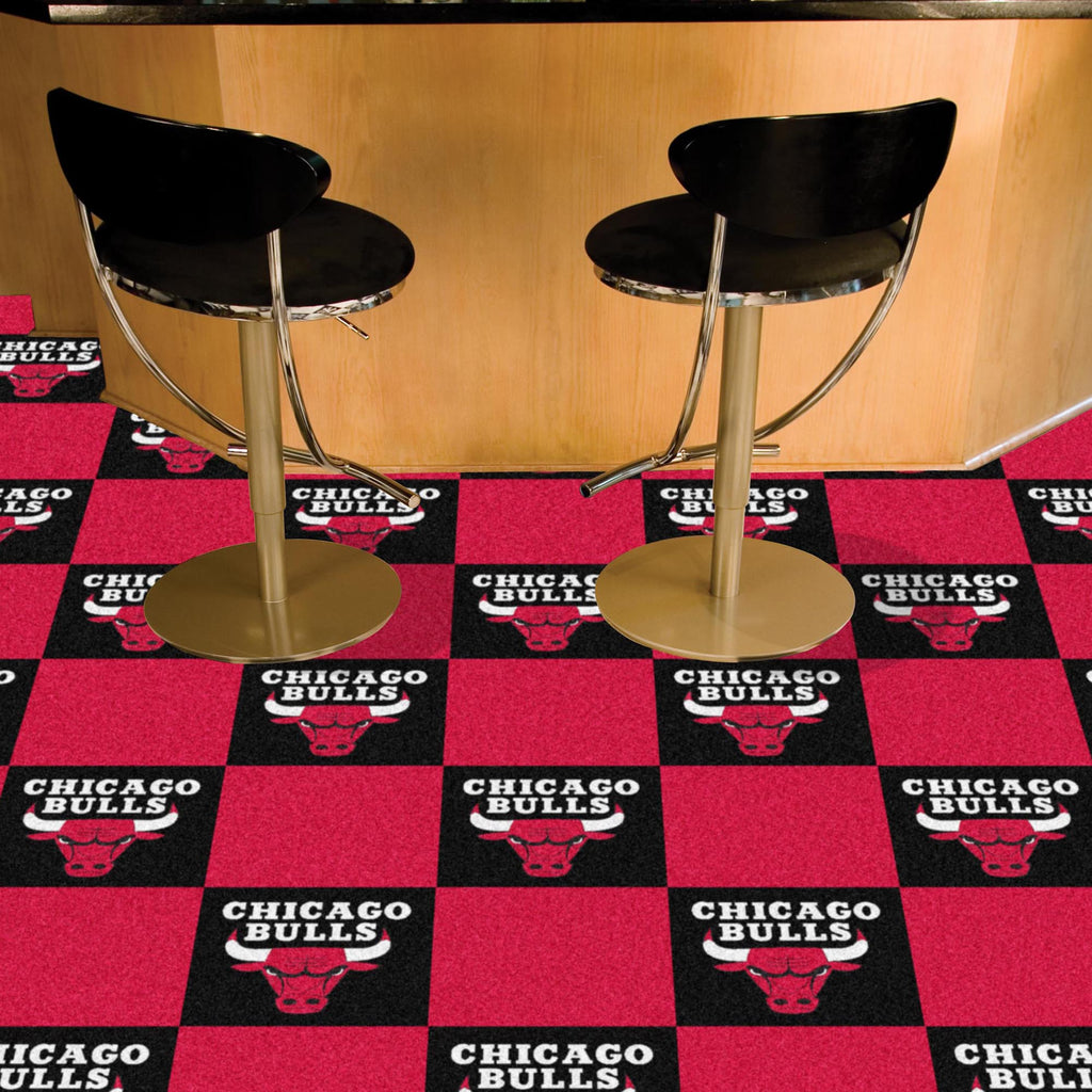 NBA - Chicago Bulls Team Carpet Tiles