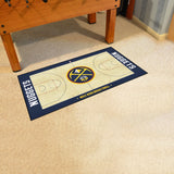 NBA - Denver Nuggets NBA Court Large Runner