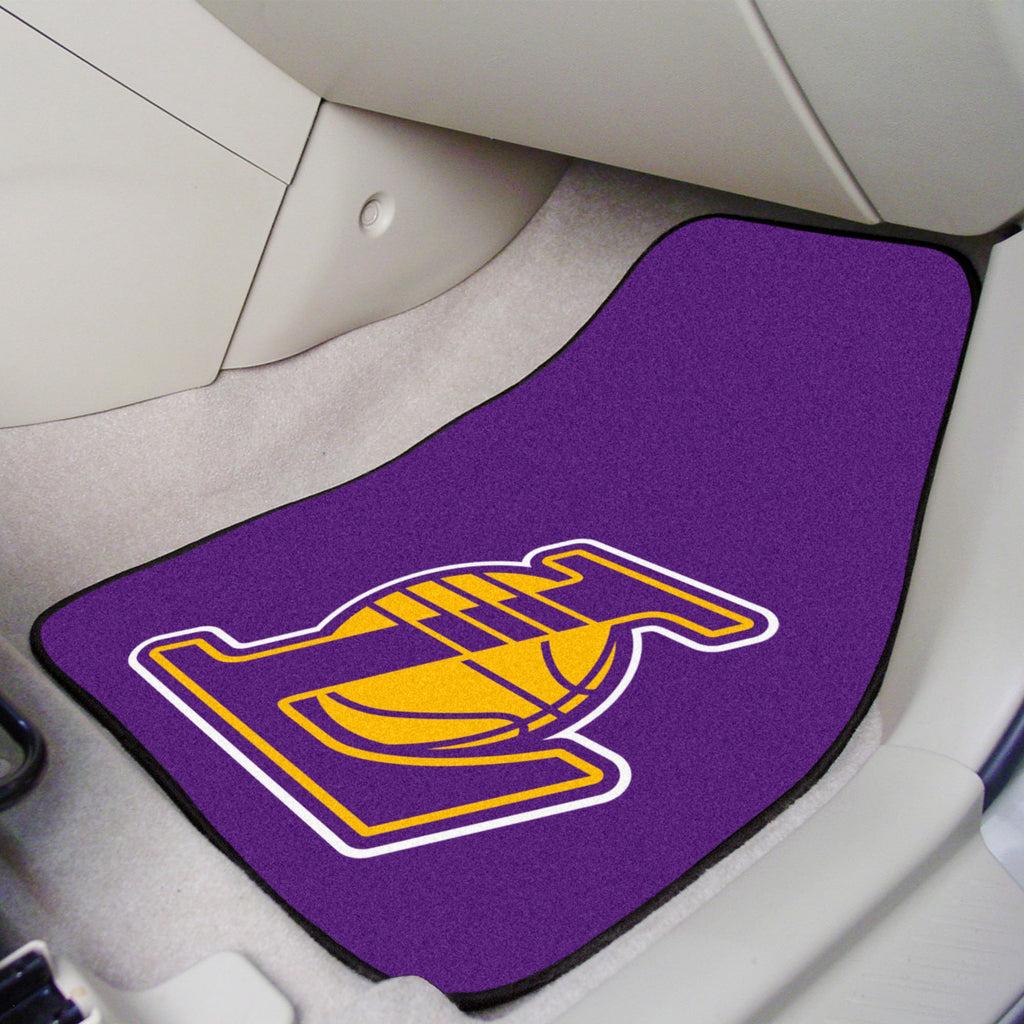 NBA - Los Angeles Lakers 2-pc Carpet Car Mat Set