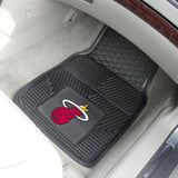 NBA - Miami Heat 2-pc Vinyl Car Mat Set