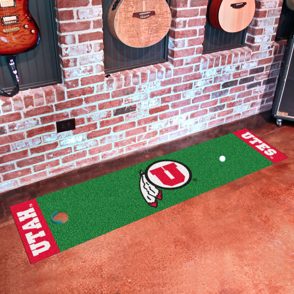 University of Utah Putting Green Mat