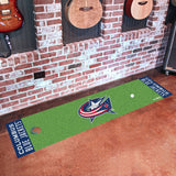 NHL - Columbus Blue Jackets Putting Green Mat