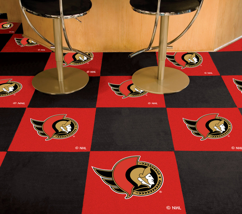 NHL - Ottawa Senators Team Carpet Tiles