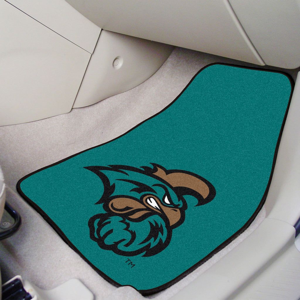 Coastal Carolina 2-pc Carpet Car Mat Set