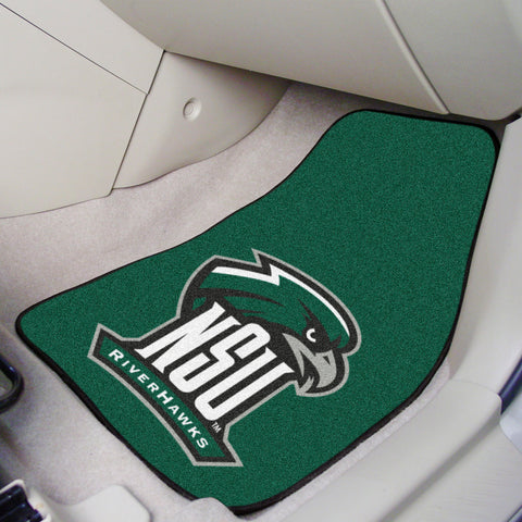 Northeastern State University 2-pc Carpet Car Mat Set