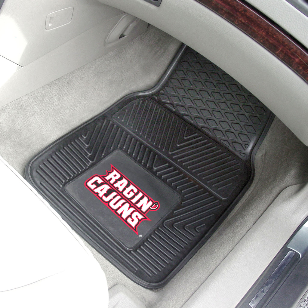 University of Louisiana-Lafayette 2-pc Vinyl Car Mat Set