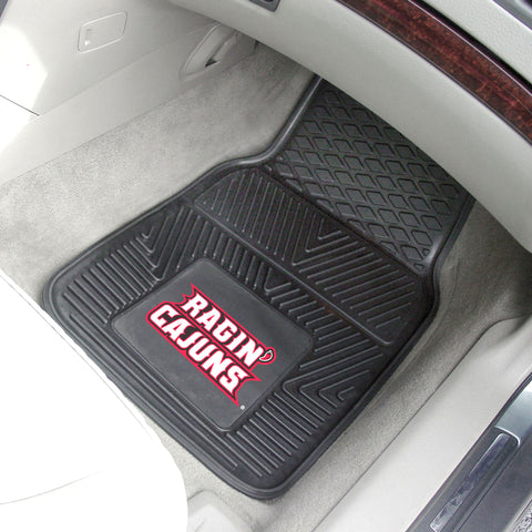 University of Louisiana-Lafayette 2-pc Vinyl Car Mat Set