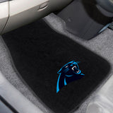 NFL - Carolina Panthers 2-pc Embroidered Car Mat Set