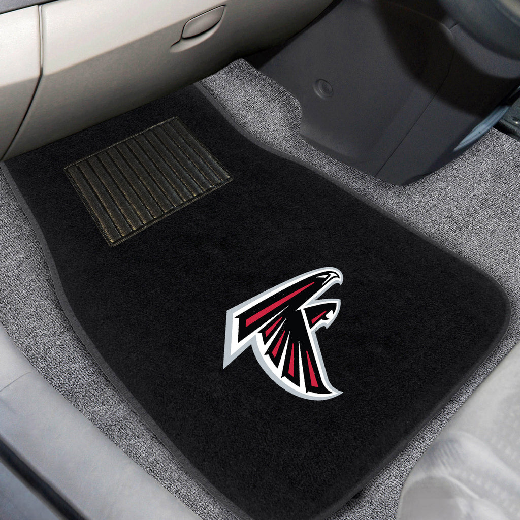 NFL - Atlanta Falcons 2-pc Embroidered Car Mat Set