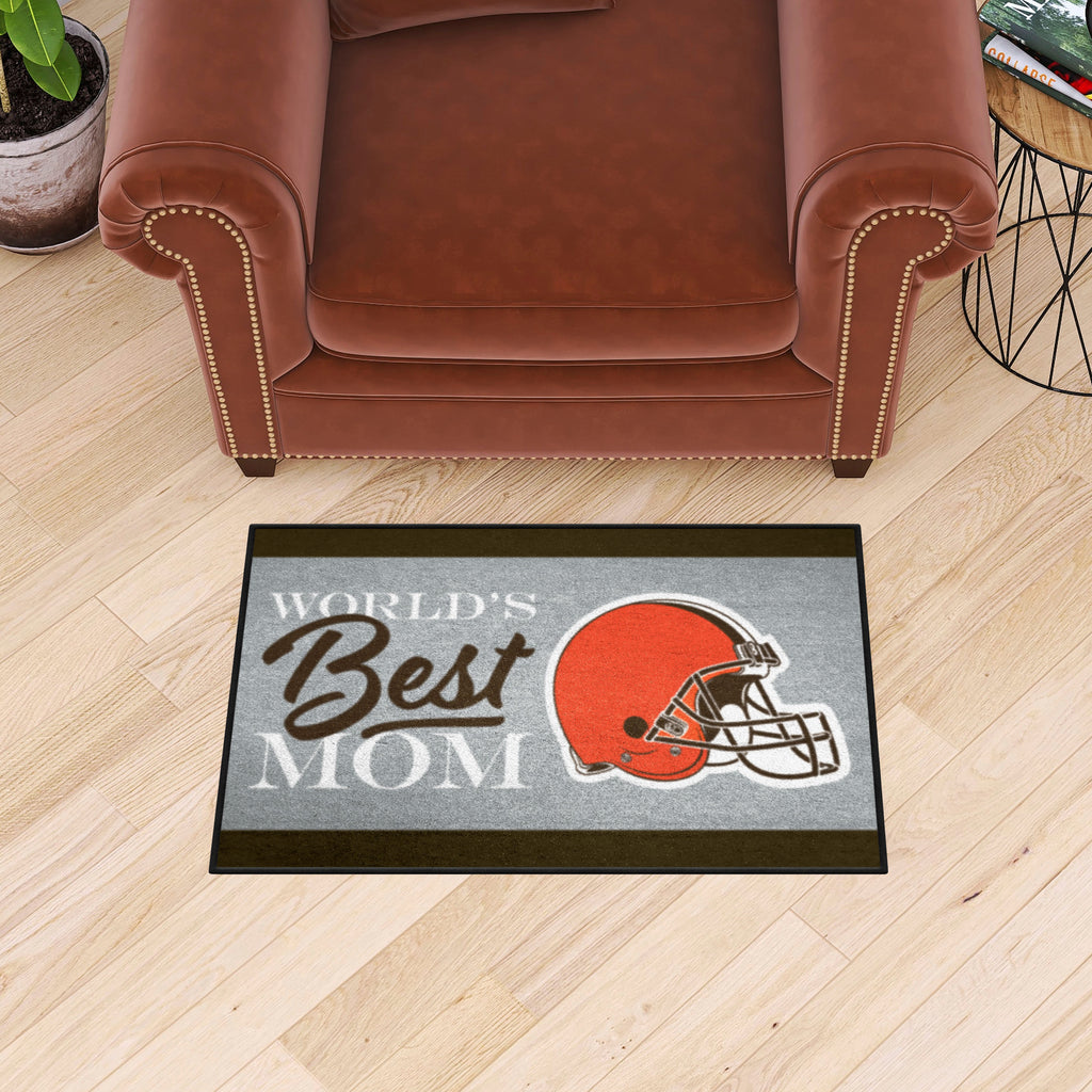 NFL - Cleveland Browns Starter Mat - World's Best Mom