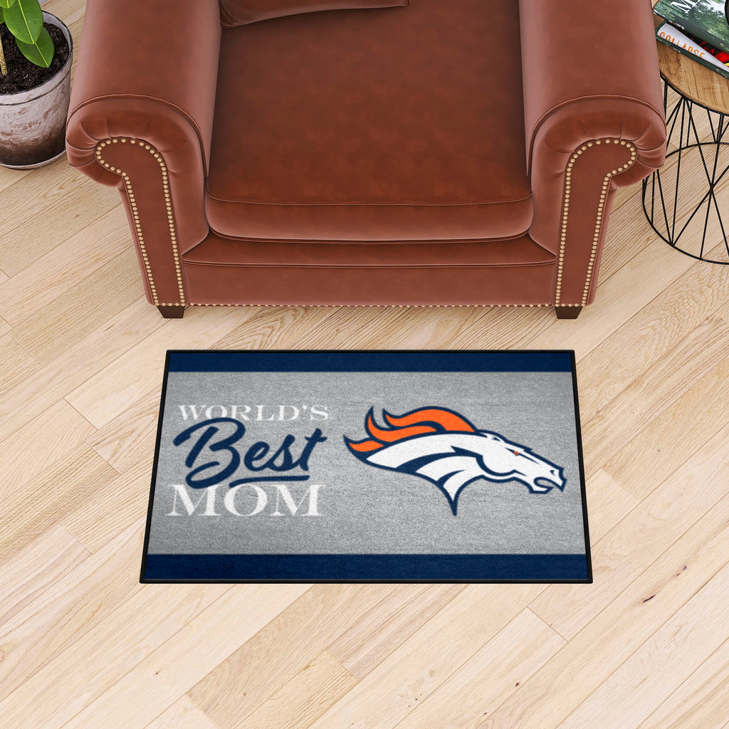 NFL - Denver Broncos Starter Mat - World's Best Mom