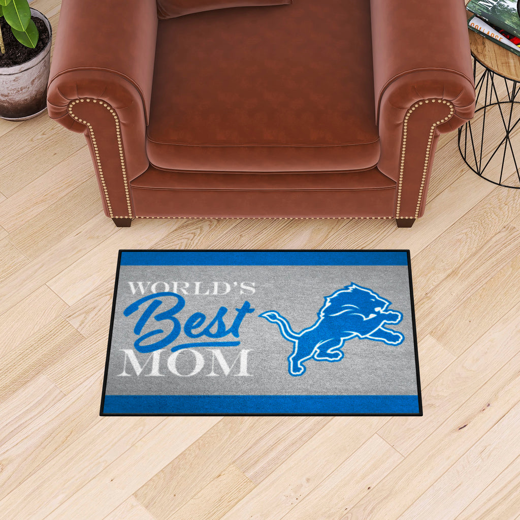 NFL - Detroit Lions Starter Mat - World's Best Mom