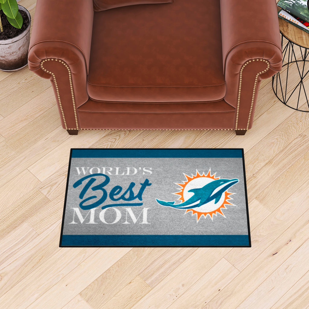 NFL - Miami Dolphins Starter Mat - World's Best Mom