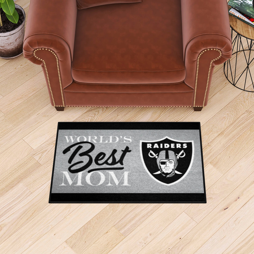 NFL - Las Vegas Raiders Starter Mat - World's Best Mom