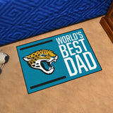 NFL - Jacksonville Jaguars Starter Mat - World's Best Dad