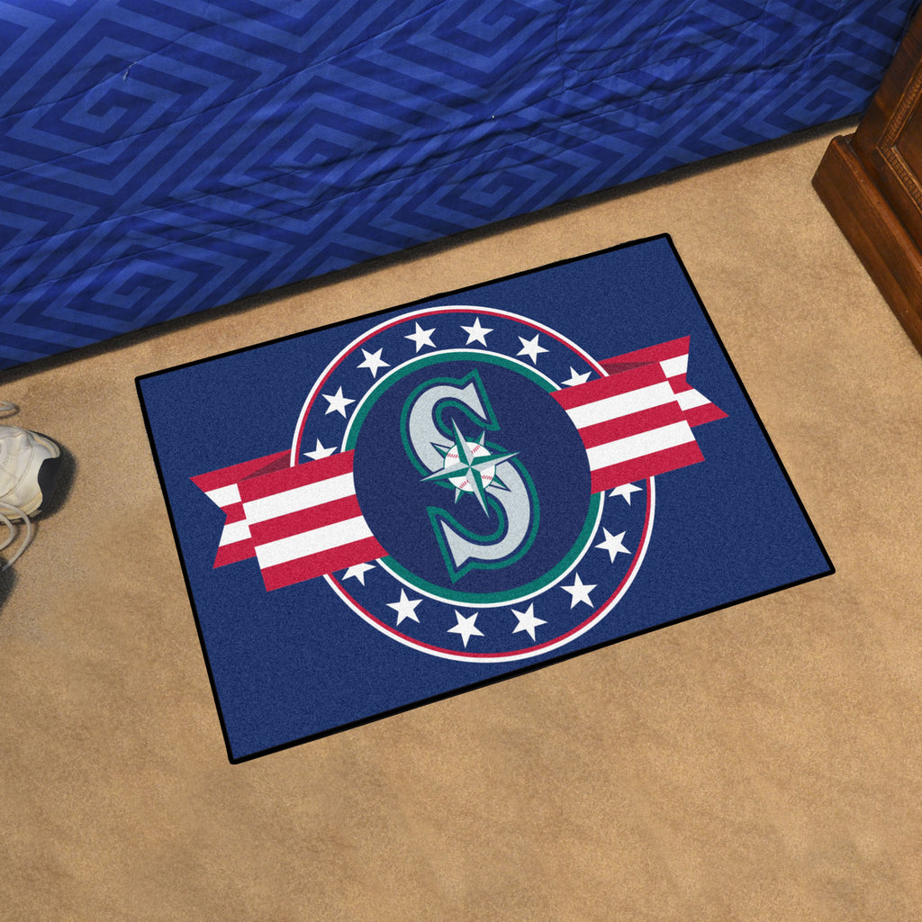 MLB - Seattle Mariners Starter Mat - MLB Patriotic