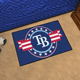 MLB - Tampa Bay Rays Starter Mat - MLB Patriotic