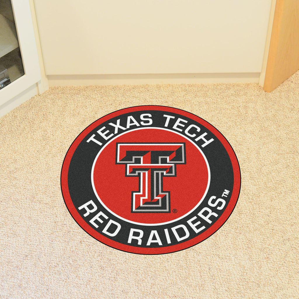 Texas Tech University Roundel Mat