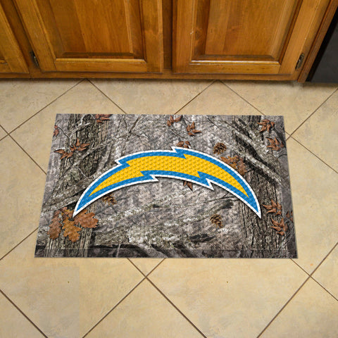 NFL - Los Angeles Chargers Camo Scraper Mat