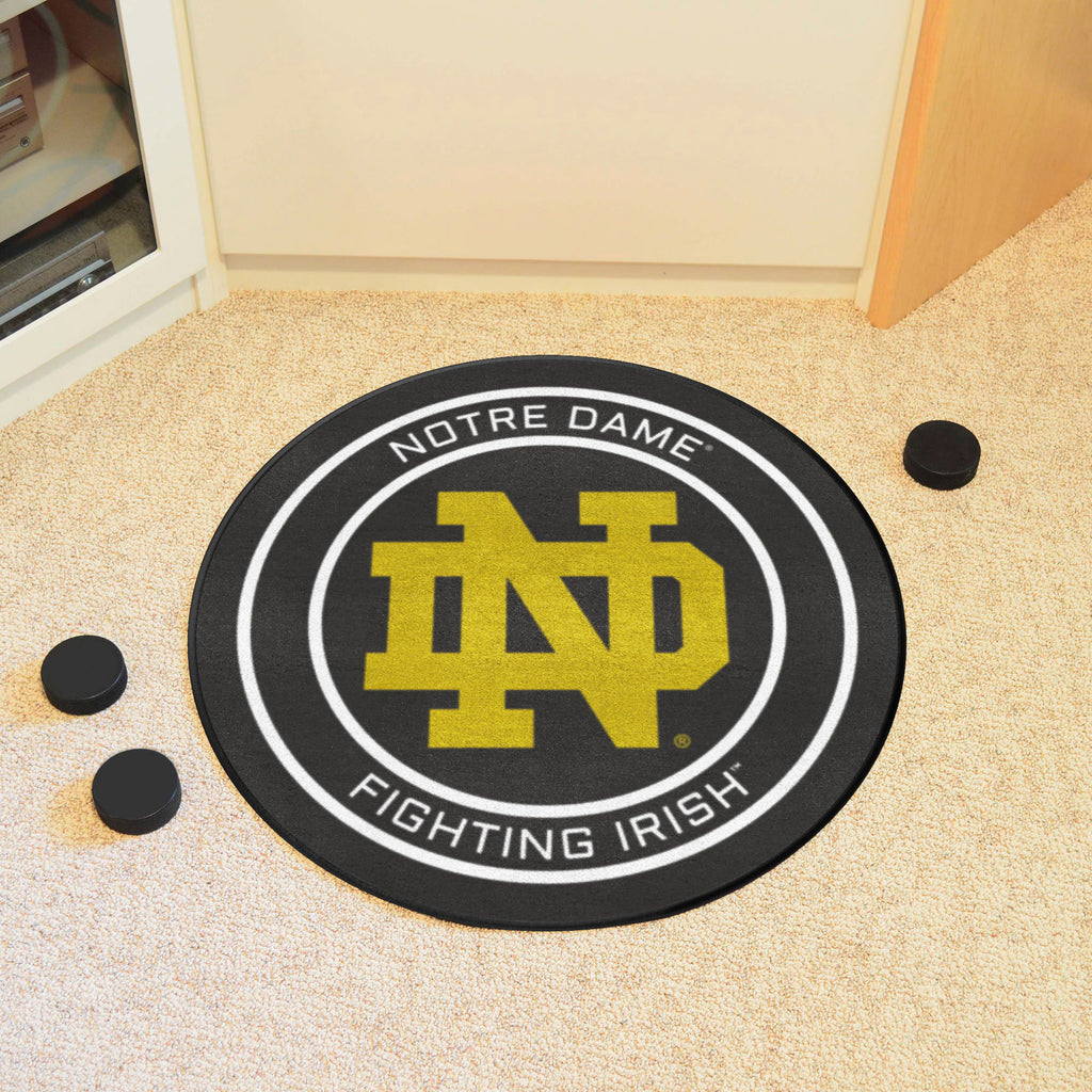 Notre Dame Puck Mat