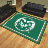 Colorado State University 8x10 Rug