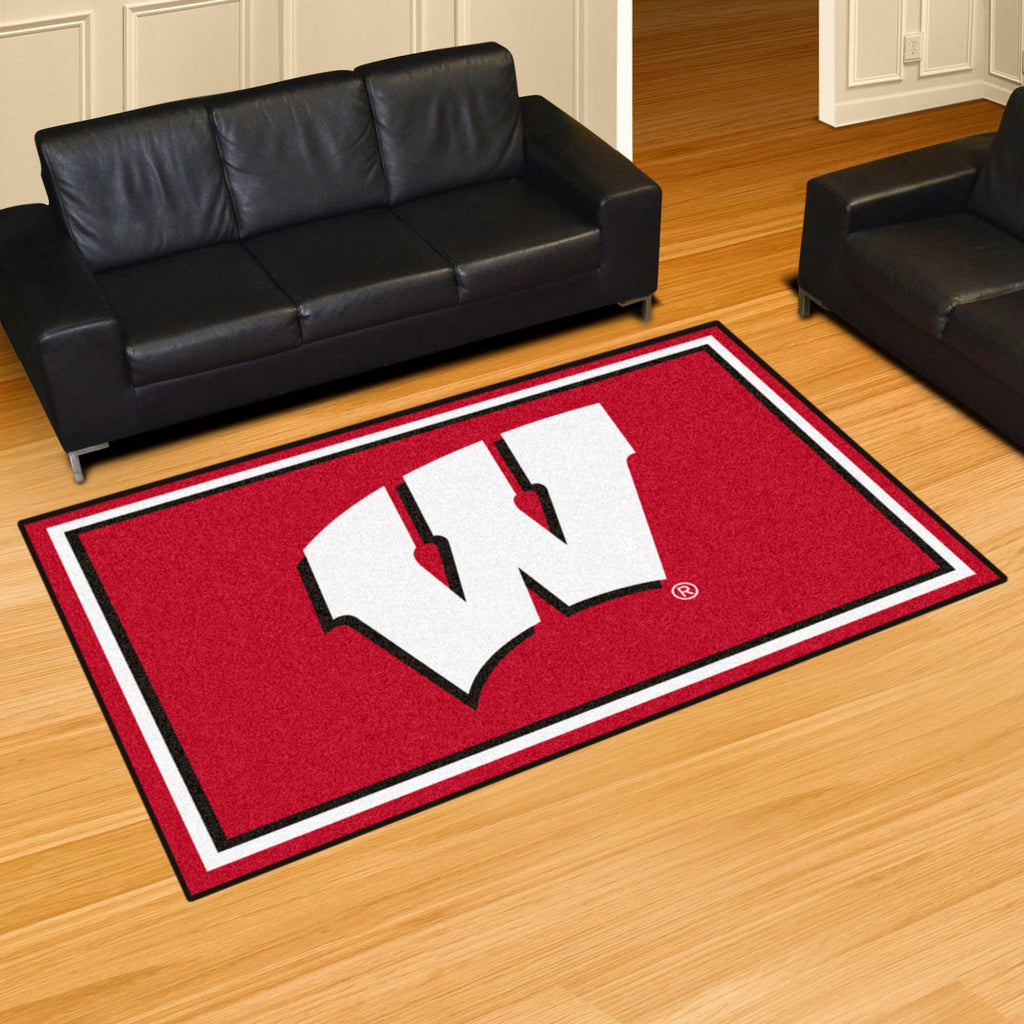 University of Wisconsin 5x8 Rug