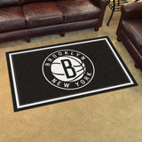 NBA - Brooklyn Nets 4x6 Rug