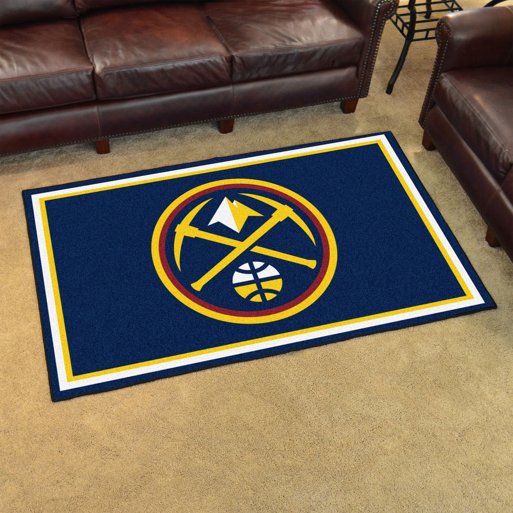 NBA - Denver Nuggets 4x6 Rug