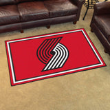 NBA - Portland Trail Blazers 4x6 Rug