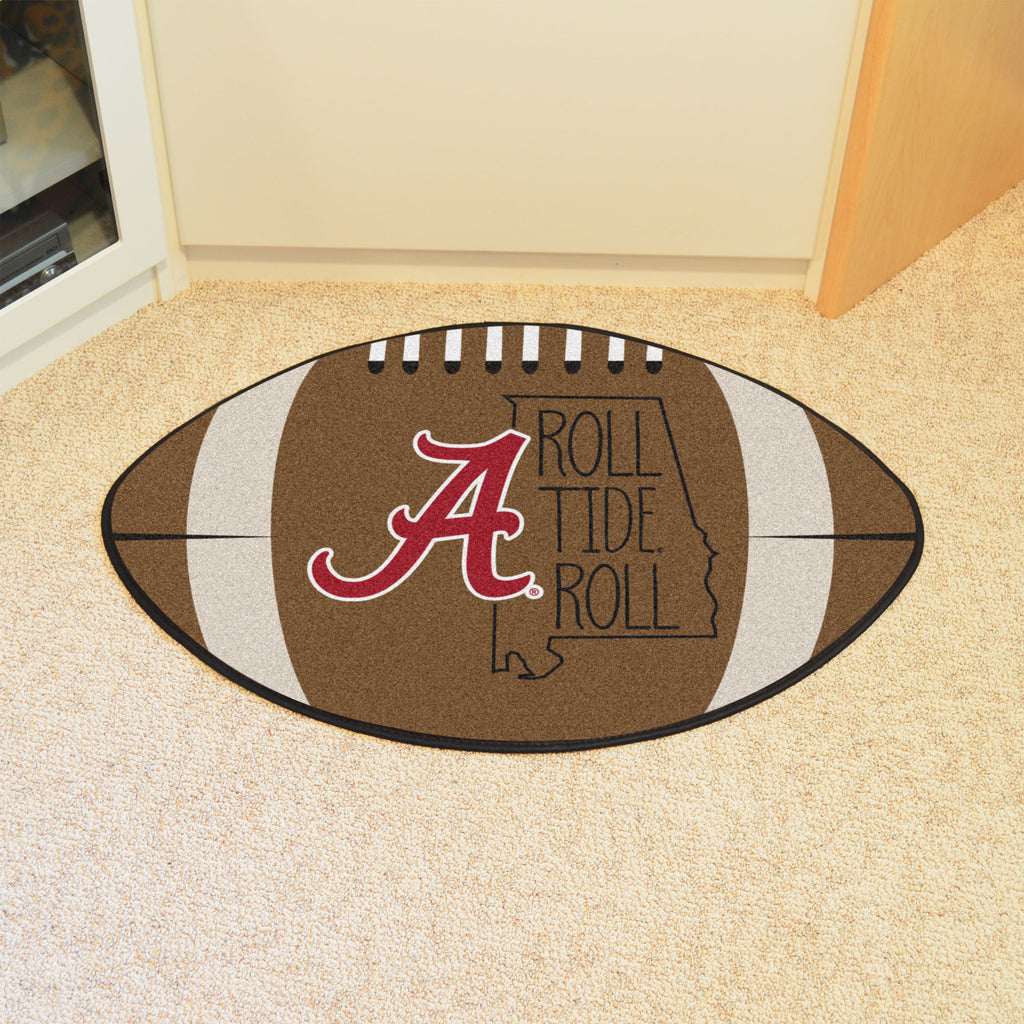 University of Alabama Football Mat