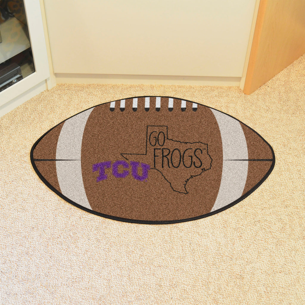 Texas Christian University  Football Mat