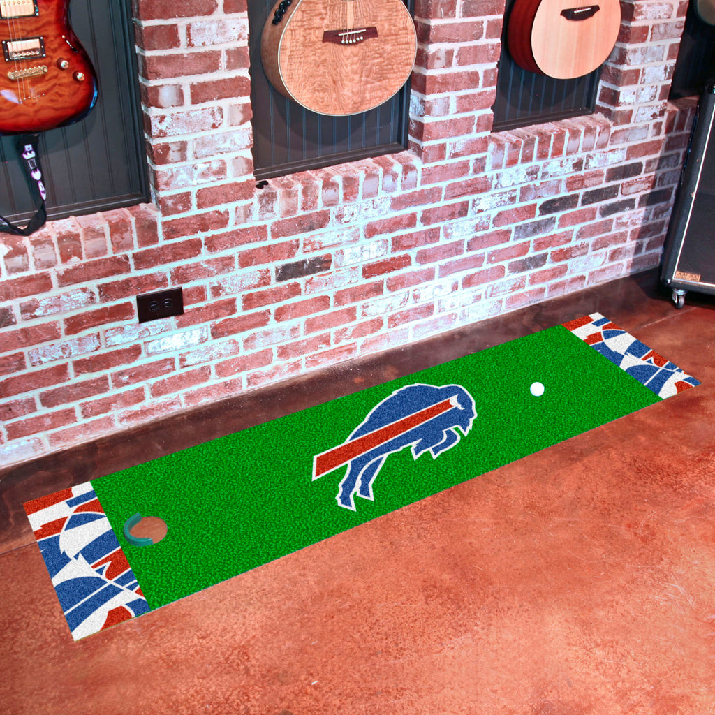 Buffalo Bills Putting Green Mat - 1.5ft. x 6ft.