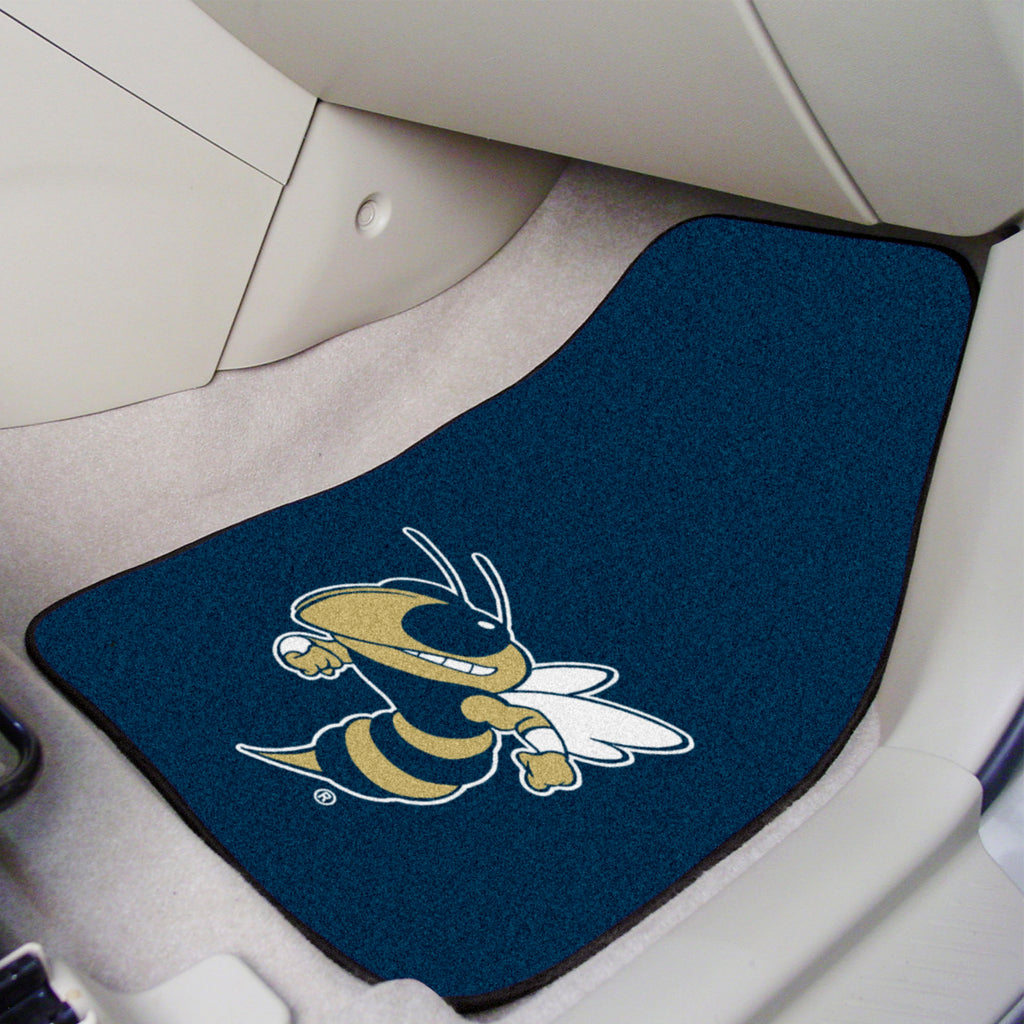 Georgia Tech 2-pc Carpet Car Mat Set