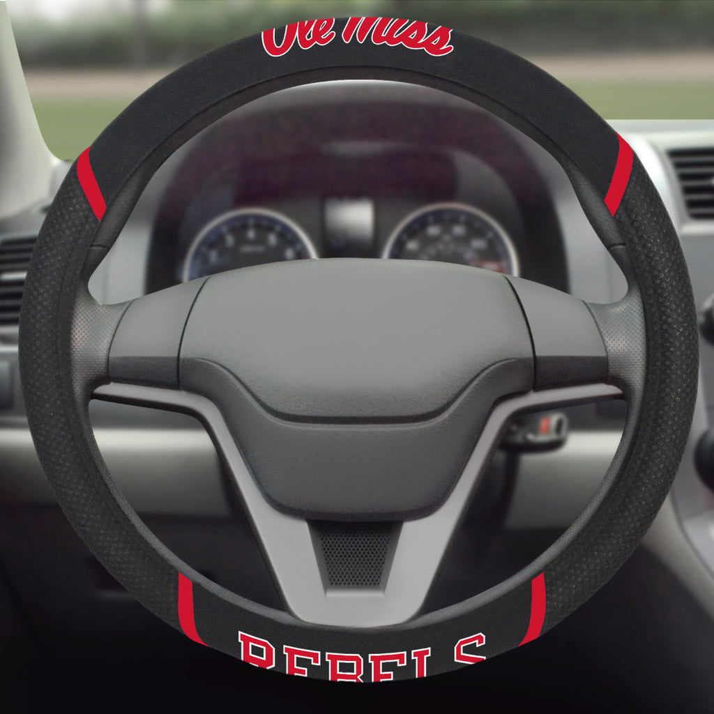 University of Mississippi Steering Wheel Cover