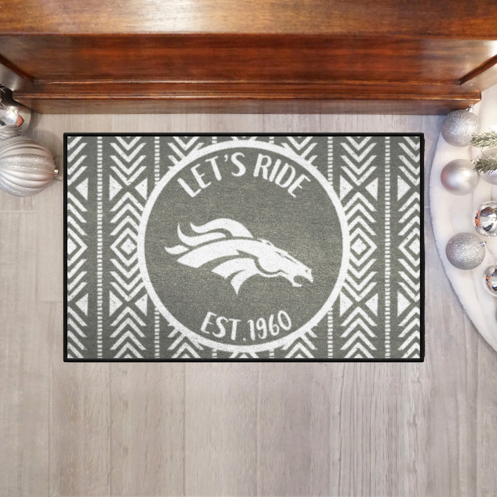 NFL - Denver Broncos Starter Mat - Southern Style