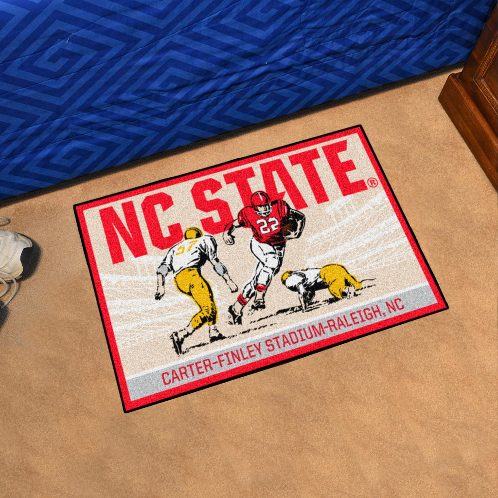 NC State University Starter Mat - Ticket