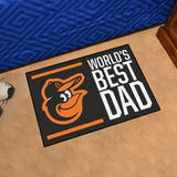 MLB - Baltimore Orioles Starter Mat - World's Best Dad