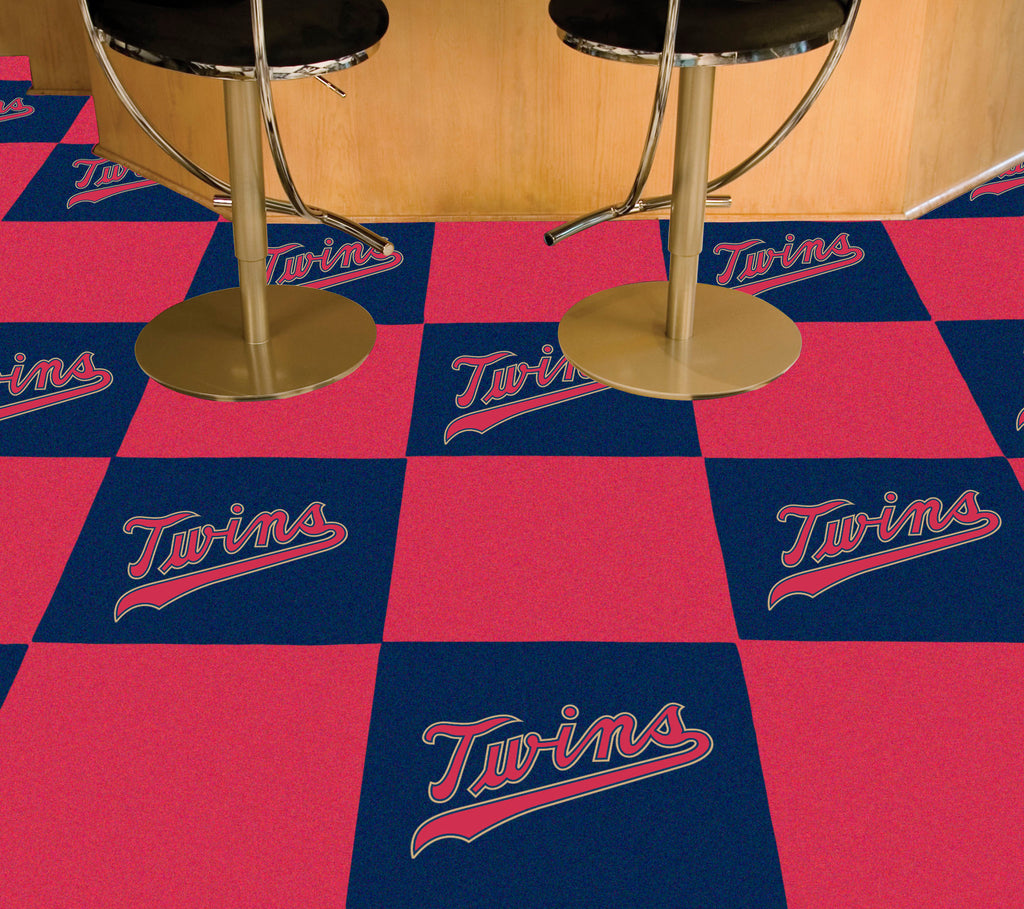 MLB - Minnesota Twins Team Carpet Tiles